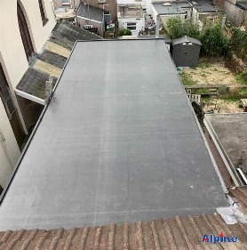 New flat roof installation in Swansea