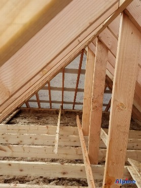 New roof construction in Swansea