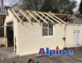 Replacement garage roof