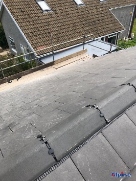 Replacement garage roof